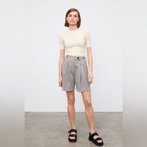 Anna Quan Vita Short in Taupe, size XS
